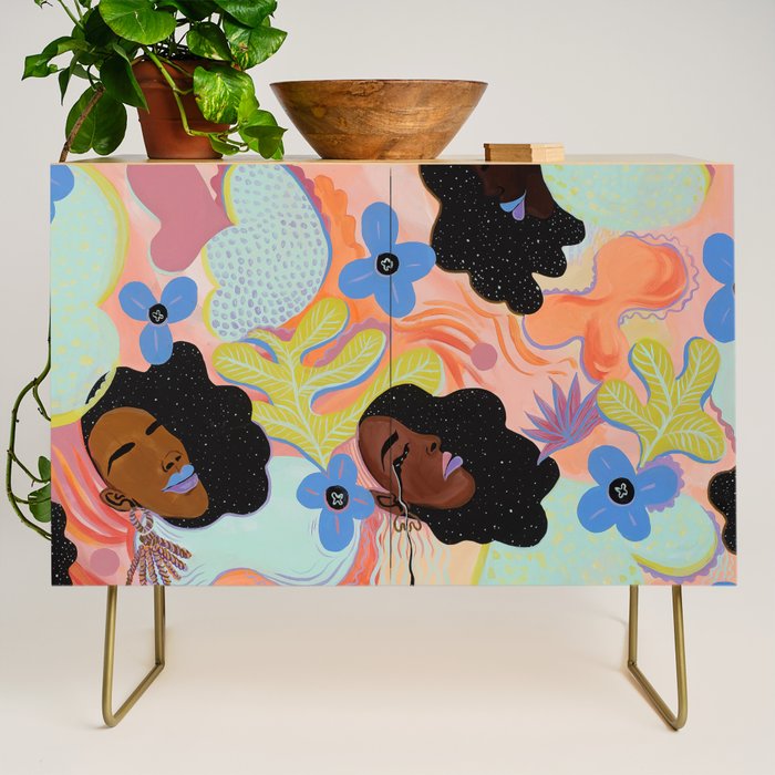 Pools of Us | Coral Botancials Credenza Gallery Image 1