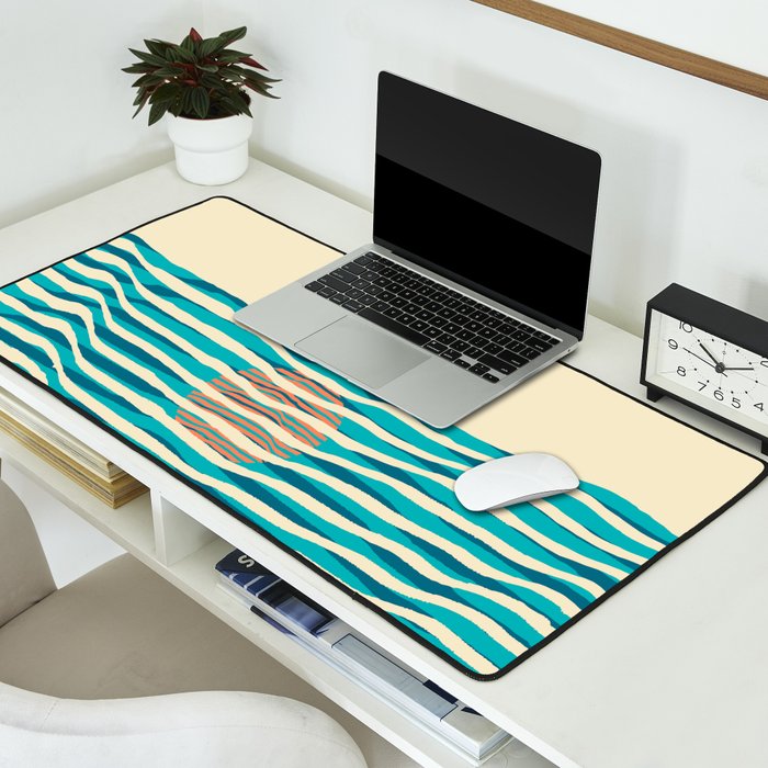 Ocean current Desk Mat Gallery Image 2