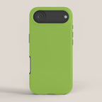Lime Green Solid Color iPhone Case Gallery Image 2