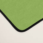 Lime Green Solid Color Desk Mat Gallery Image 4