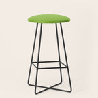 Lime Green Solid Color Stool Gallery Image 1