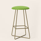 Lime Green Solid Color Stool Gallery Image 2