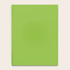 Lime Green Solid Color Notebook Gallery Image 4
