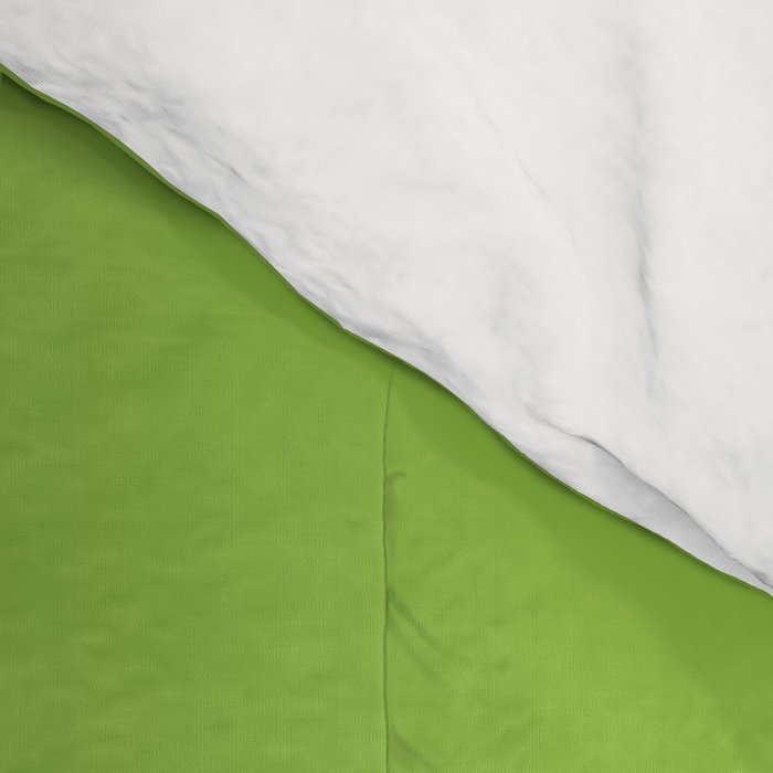 Lime Green Solid Color Comforter Gallery Image 4