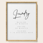 Laundry - Washing: 30 Minutes, Drying: 50 Minutes, Folding: 7-10 Business Days Serving Tray Gallery Image 1