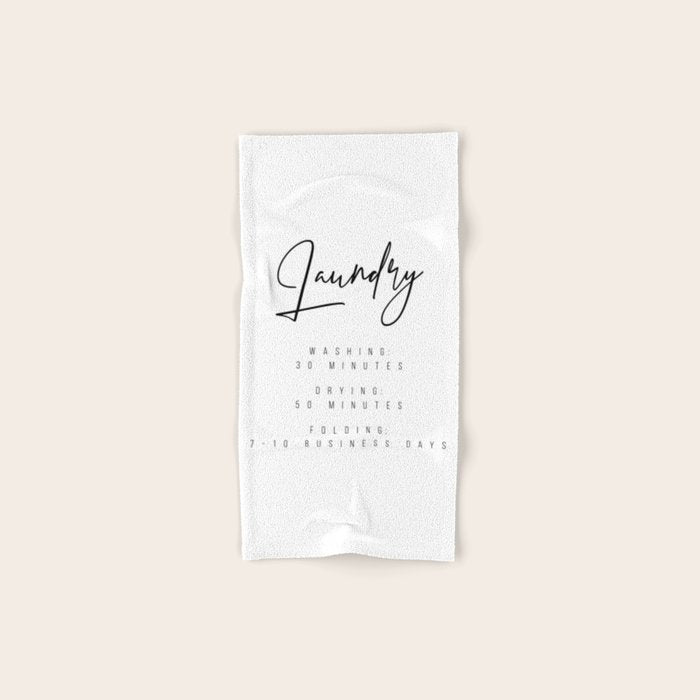 Laundry - Washing: 30 Minutes, Drying: 50 Minutes, Folding: 7-10 Business Days Bath Towel Gallery Image 1
