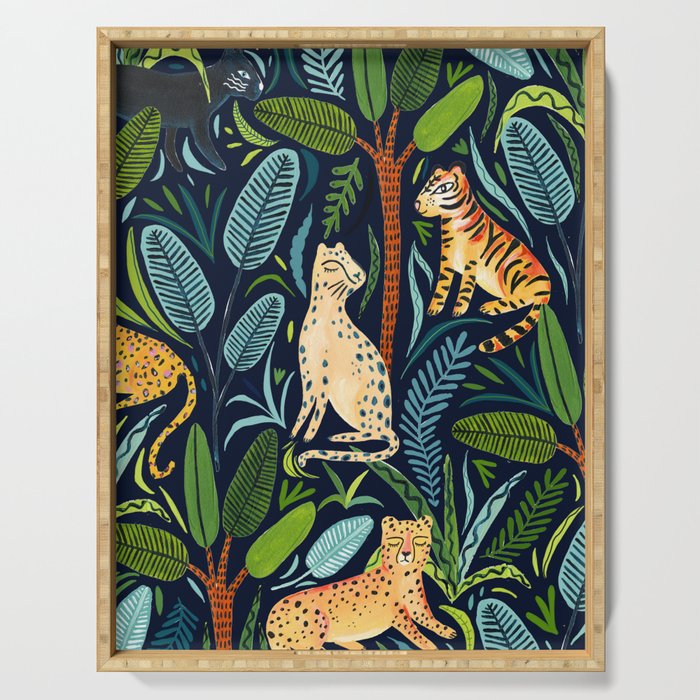 Jungle Cats Serving Tray Gallery Image 1
