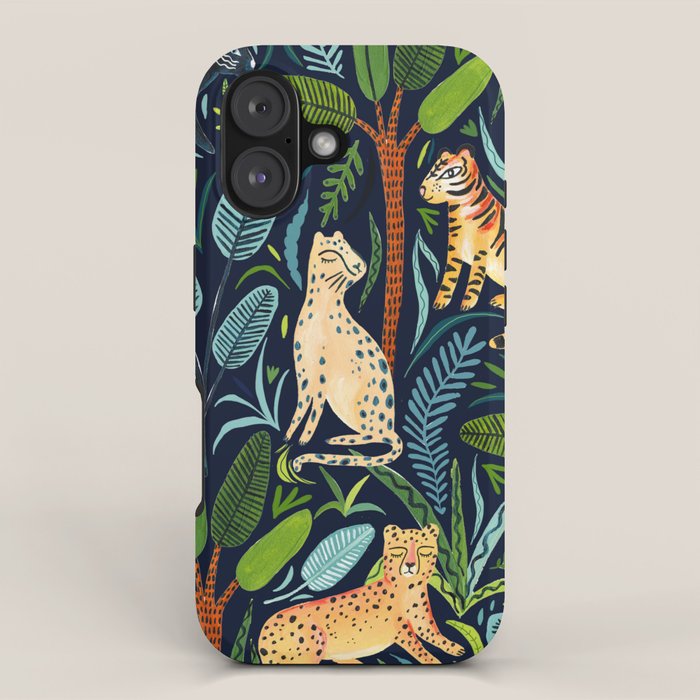 Jungle Cats iPhone Case Gallery Image 1