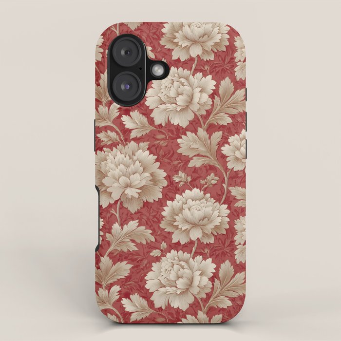 Vintage Floral Elegance iPhone Case Gallery Image 1
