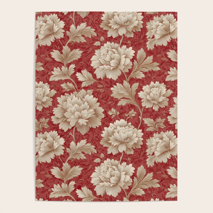Vintage Floral Elegance Poster Gallery Image 4