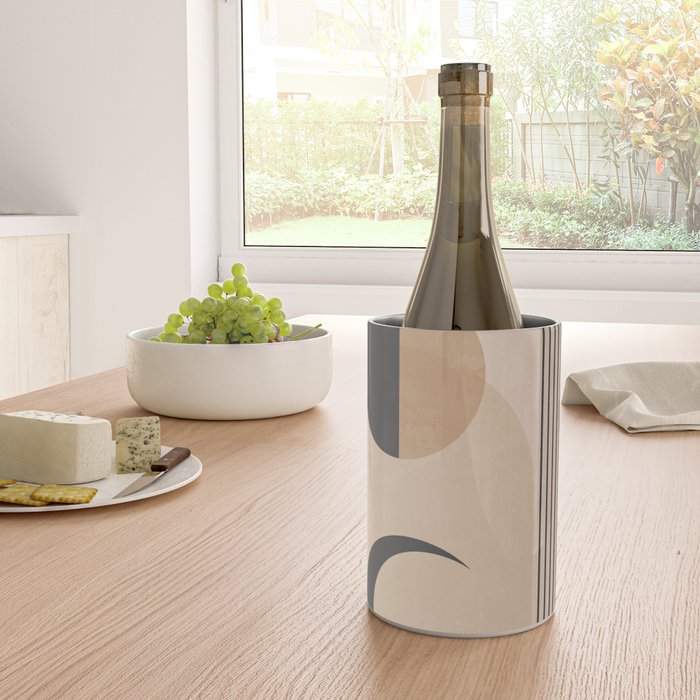 Minimal Geometric Shapes 120 Wine Chiller Gallery Image 4