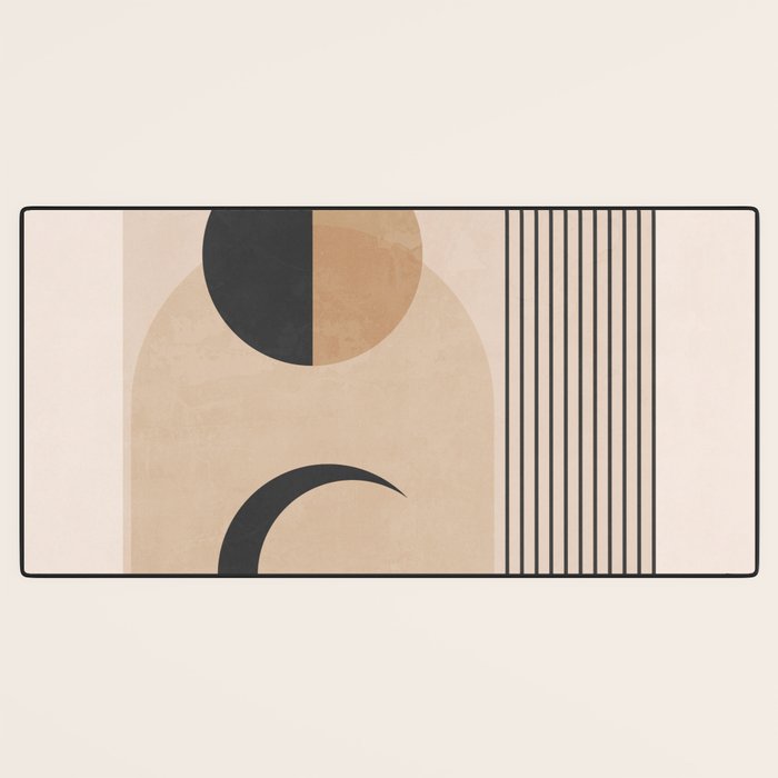 Minimal Geometric Shapes 120 Desk Mat Gallery Image 3