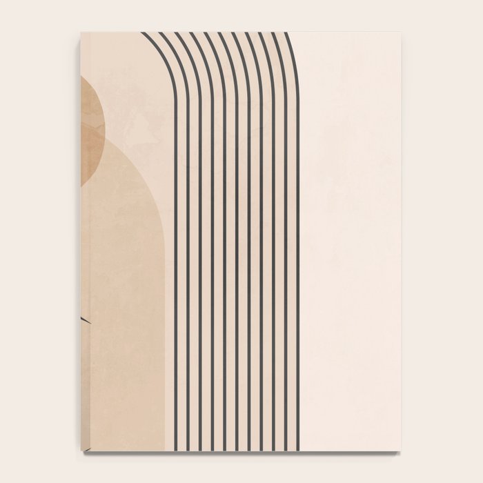 Minimal Geometric Shapes 120 Notebook Gallery Image 4