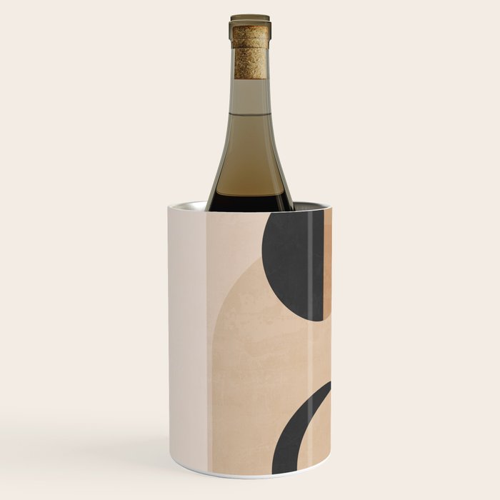 Minimal Geometric Shapes 120 Wine Chiller Gallery Image 2