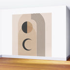 Minimal Geometric Shapes 120 Wall Mural Gallery Image 2