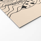 Love or Die Tryinâ - Rhinestone Cowgirl Black & Cream Welcome Mat Gallery Image 2