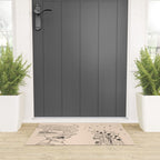 Love or Die Tryinâ - Rhinestone Cowgirl Black & Cream Welcome Mat Gallery Image 3