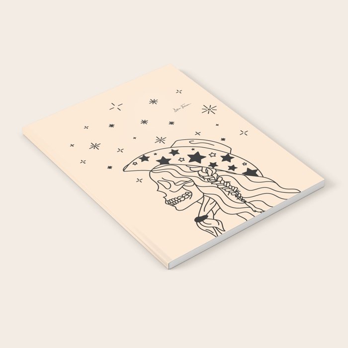 Love or Die Tryinâ - Rhinestone Cowgirl Black & Cream Notebook Gallery Image 1