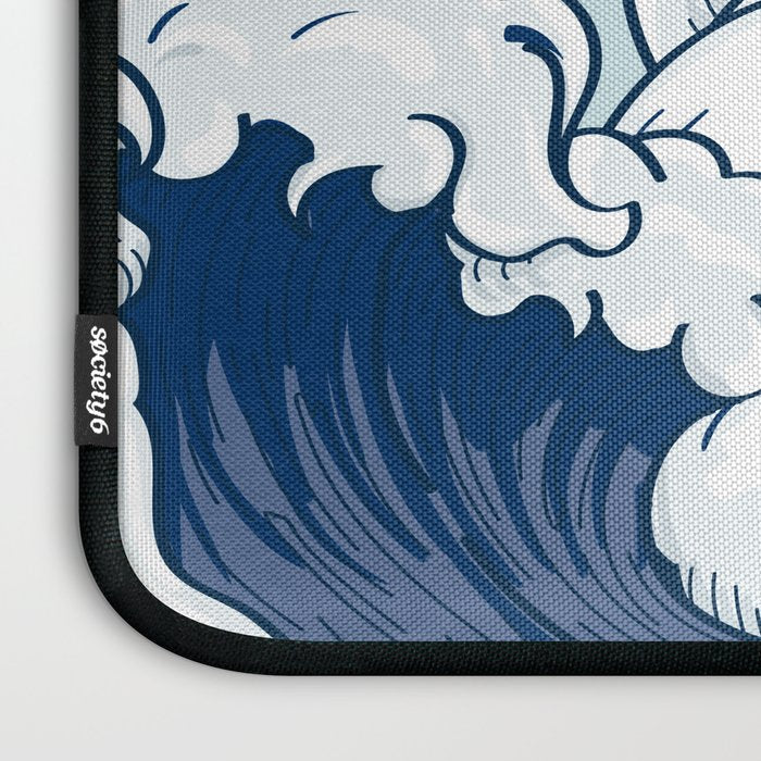 The Great Kanagawa Japanese Wave Laptop Sleeve Gallery Image 3