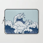 The Great Kanagawa Japanese Wave Laptop Sleeve Gallery Image 1