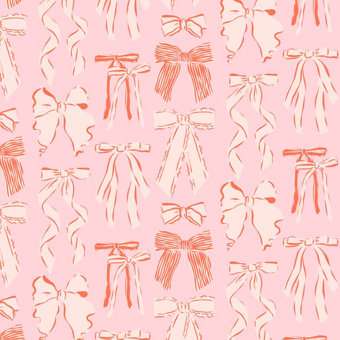Bows in pink and cream  Coffee Mug Gallery Image 2