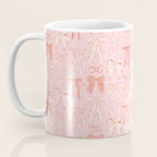 Bows in pink and cream  Coffee Mug Gallery Image 3