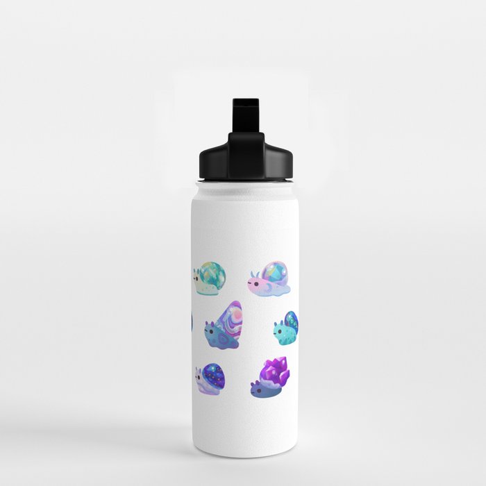 Jewel Snail - pastel Water Bottle Gallery Image 2