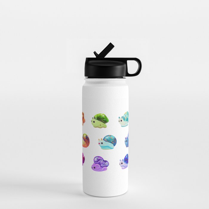 Jewel Snail - pastel Water Bottle Gallery Image 1