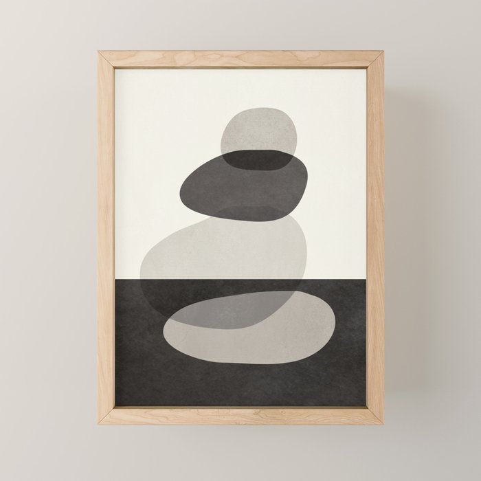Abstract Shapes 23 Mini Art Print Gallery Image 1