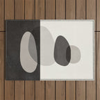 Abstract Shapes 23 Outdoor Rug Gallery Image 1