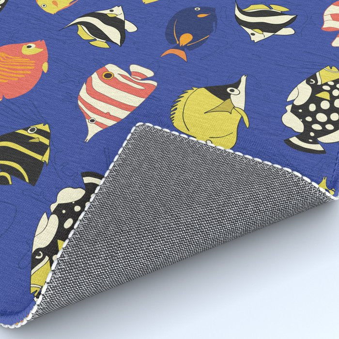 Exotic School Of Reef Fish Rug Gallery Image 4