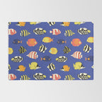 Exotic School Of Reef Fish Rug Gallery Image 2