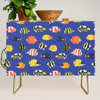 Exotic School Of Reef Fish Credenza Gallery Image 1