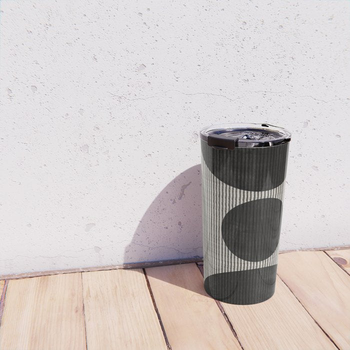 Woodblock Geometric Composition Travel Mug Gallery Image 4