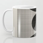 Woodblock Geometric Composition Coffee Mug Gallery Image 3