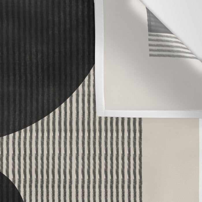 Woodblock Geometric Composition Wall Tapestry Gallery Image 3