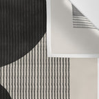 Woodblock Geometric Composition Wall Tapestry Gallery Image 3