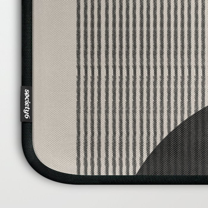 Woodblock Geometric Composition Laptop Sleeve Gallery Image 3