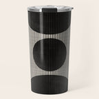 Woodblock Geometric Composition Travel Mug Gallery Image 1