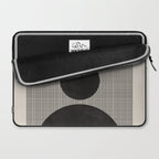Woodblock Geometric Composition Laptop Sleeve Gallery Image 2