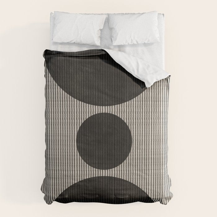 Woodblock Geometric Composition Comforter Gallery Image 6