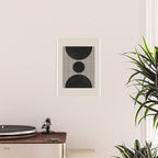Woodblock Geometric Composition Poster Gallery Image 2