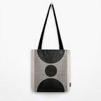 Woodblock Geometric Composition Tote Bag Gallery Image 2