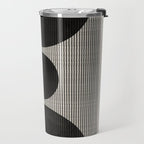 Woodblock Geometric Composition Travel Mug Gallery Image 2