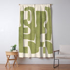 Abstract Shapes Modern Art 22 Window Curtain Gallery Image 5