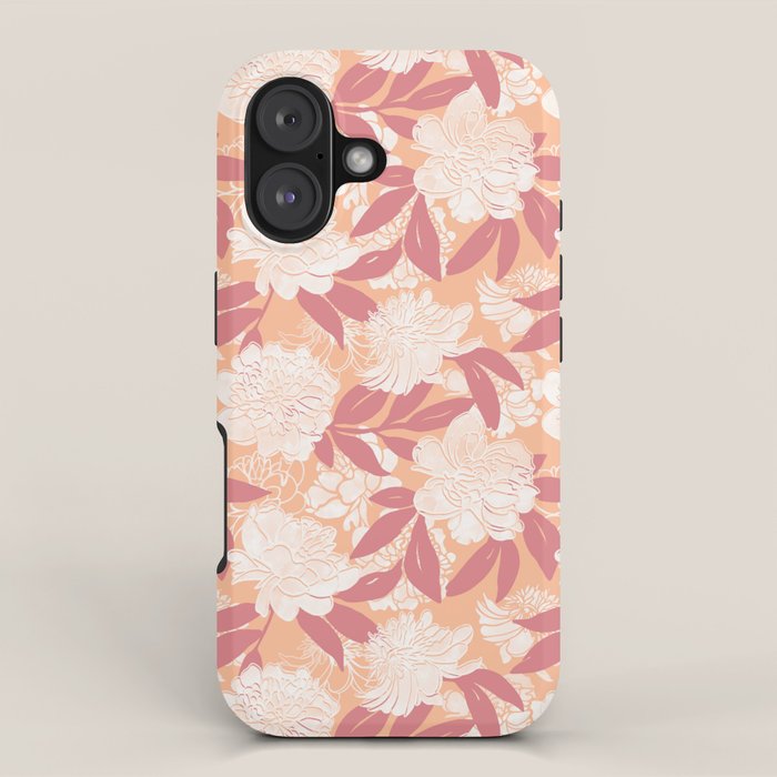 Modern floral blooms PF2 iPhone Case Gallery Image 1