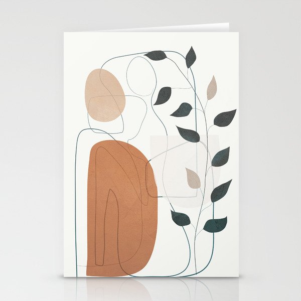 Movement Abstraction 05 Stationery Card Gallery Image 2