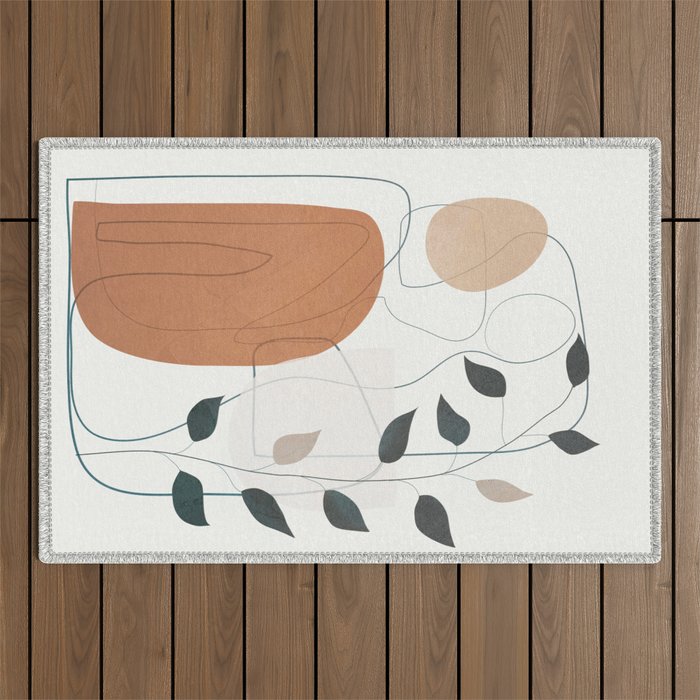 Movement Abstraction 05 Outdoor Rug Gallery Image 1