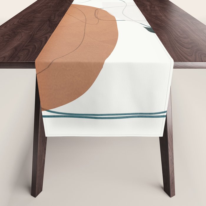 Movement Abstraction 05 Table Runner Gallery Image 1