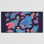Devonian baby - dark Desk Mat Gallery Image 3